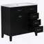Armoire de salle de bain 36 po avec tiroirs-15322039