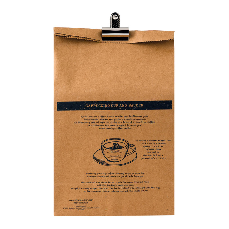 Coffee Studio Cappuccino Cup & Saucer