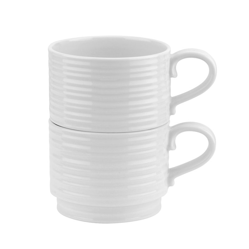 Tasses empilables Portmeirion Sophie Conran-White 12 oz