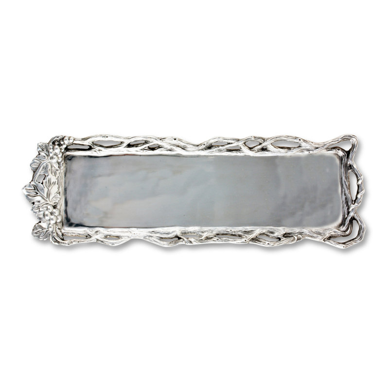 Grape Metal Decorative Tray