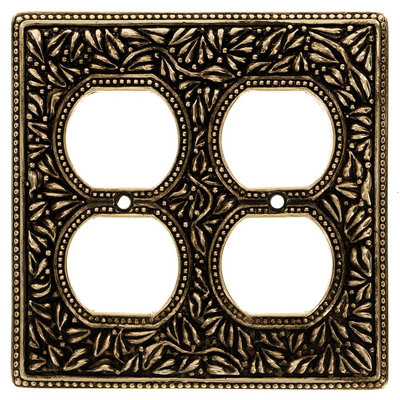 San Michele 2-Gang Duplex Outlet Wall Plate