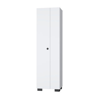 Armoire de rangement simple en bois manufacturé Aarthi (H 71,3 po x l 20,2 po x P 15,4 po)