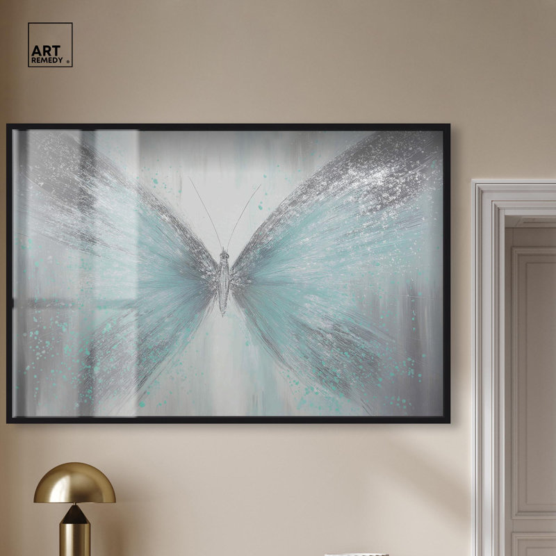 Décoration murale Lotte III Shadowbox Print par Art Remedy, cadre noir, 54 x 36, Cadre noir, H 37 po x l 55 po