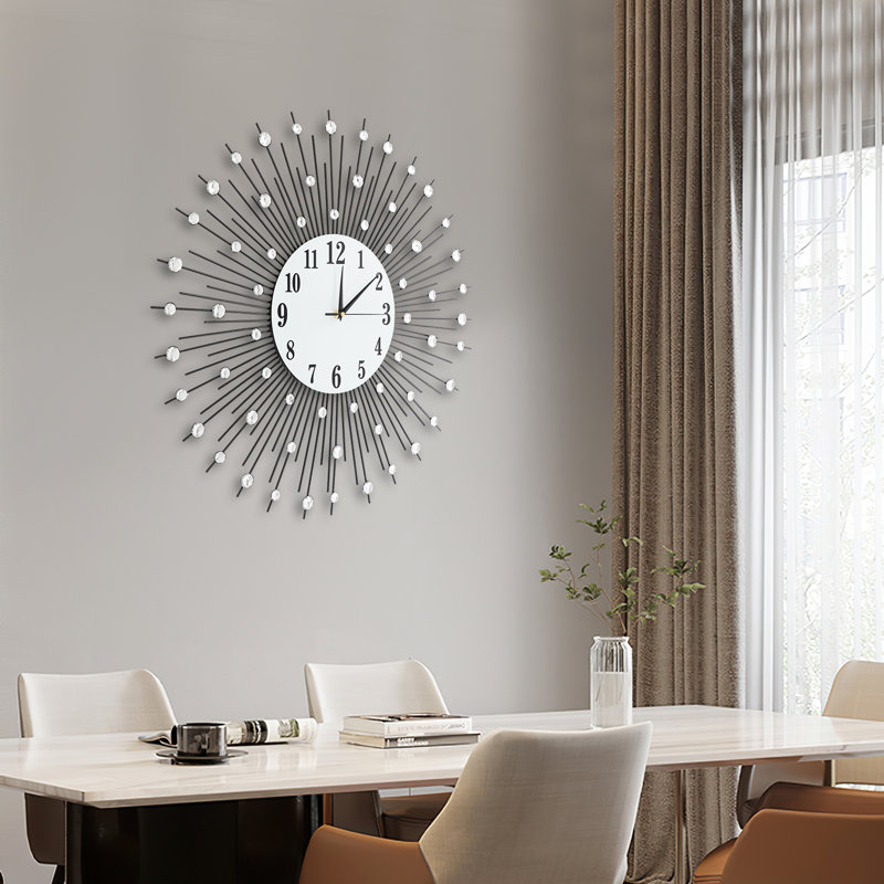 Modern Luxury Round Wall Clock