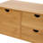 Adalard Mini Bamboo Desk Drawer Tabletop Storage Box with Three Drawers