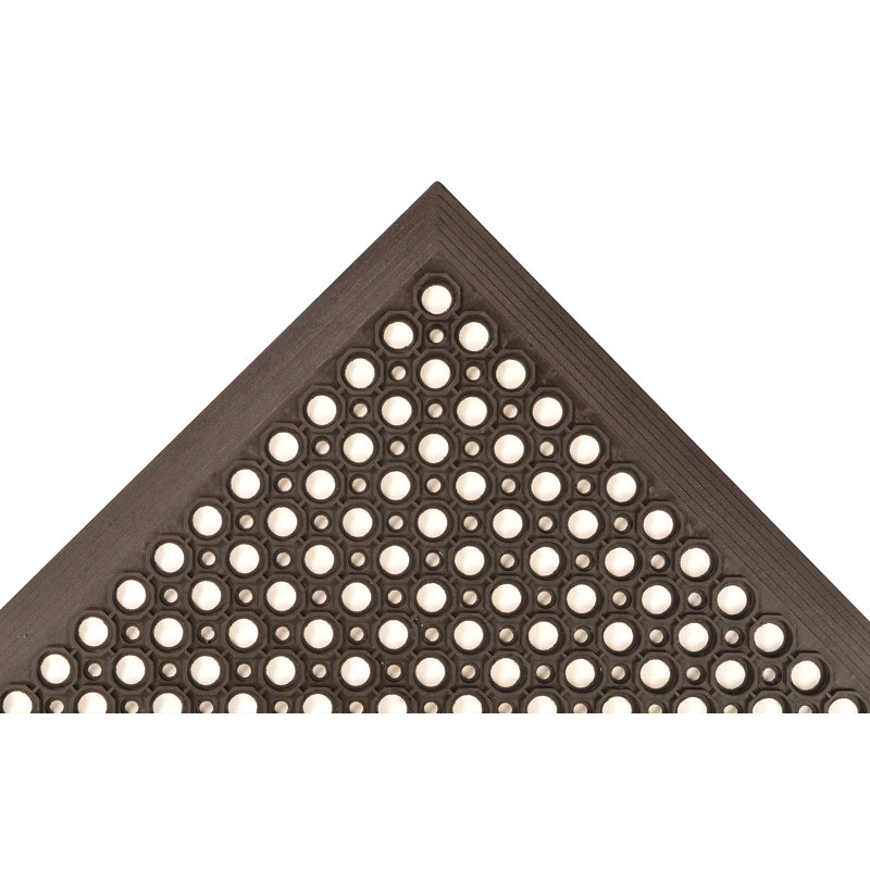 Tapis utilitaire Sanitop, Noir, Tapis de couloir : 3 pi x 10 pi