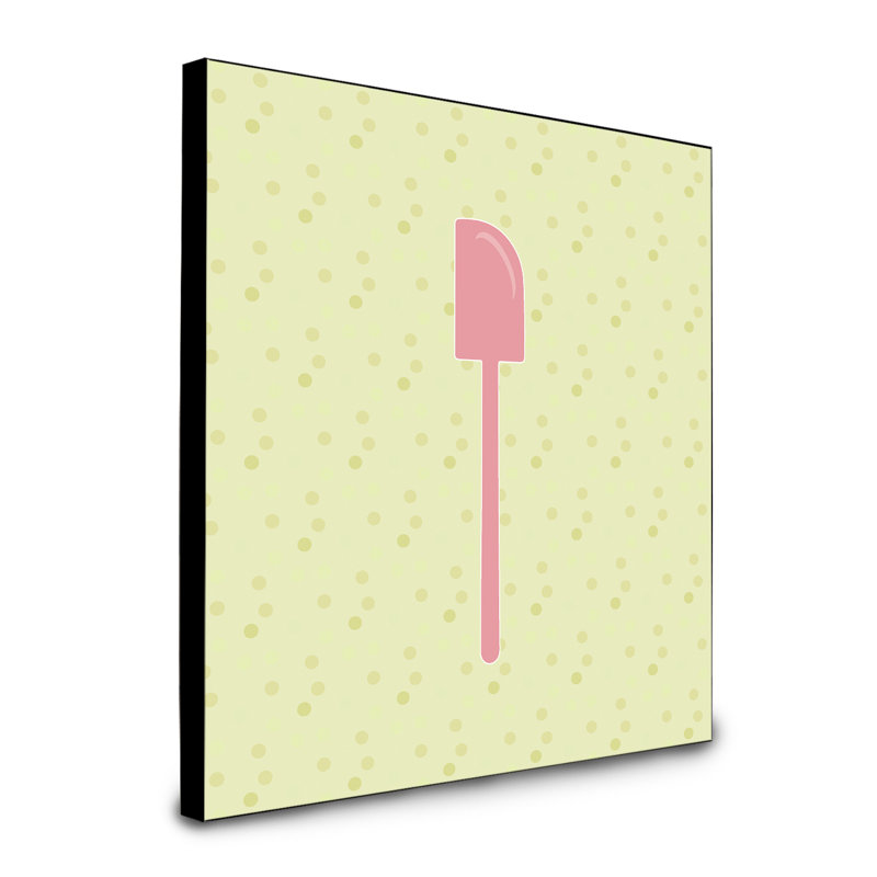 Spatule, art encadré Valentia, Vert