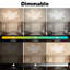10-Light 85cm Semi Flush Mount
