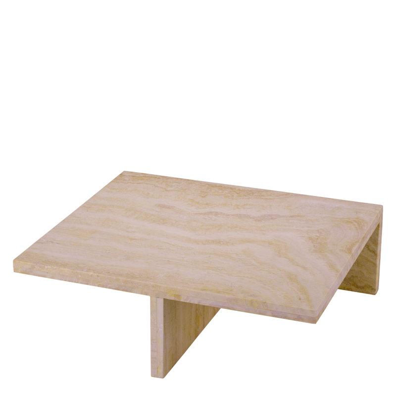 Amara Coffee Table, 9.25" H x 27.56" L x 23.62" W