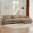 Super Comfort Oversized Modular Sectional Sofa Couch With Movable Ottoman,Corner Sectional With Bolstered Armrests, Deep Seat Cloud Couch, Convertible L Shaped Couch-1614683259-1634774568