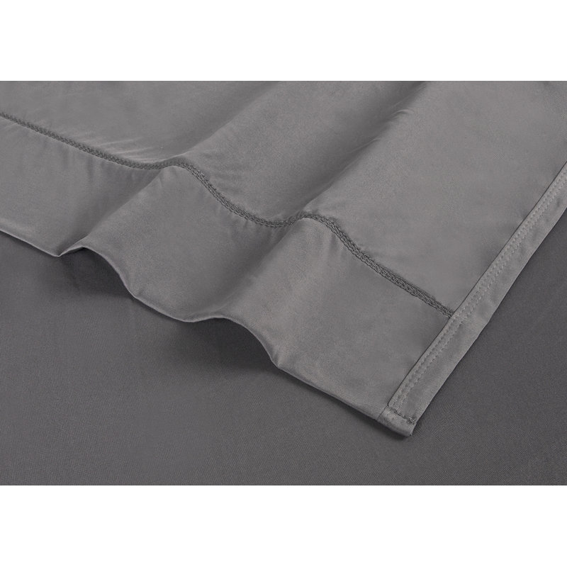 Bedgear Dri-Tec Bed Sheet Set - Moisture Wicking, Breathable, Soft Sheets for Hot Sleepers, Gray, California King