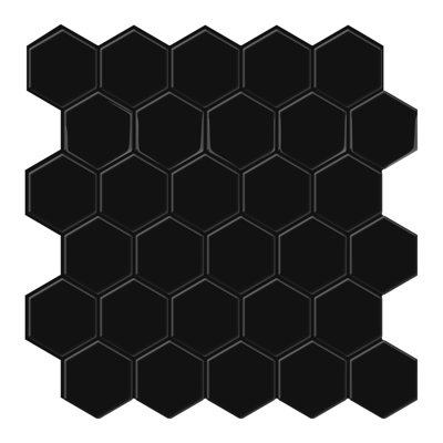 Carreau hexagonal en PVC 12 po x 12 po