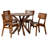 Branoon 4 - Person Four Leg Dining Set-1704038548-1704038555