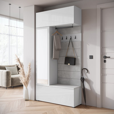 115 cm W Hallway Set with Shoe Storage