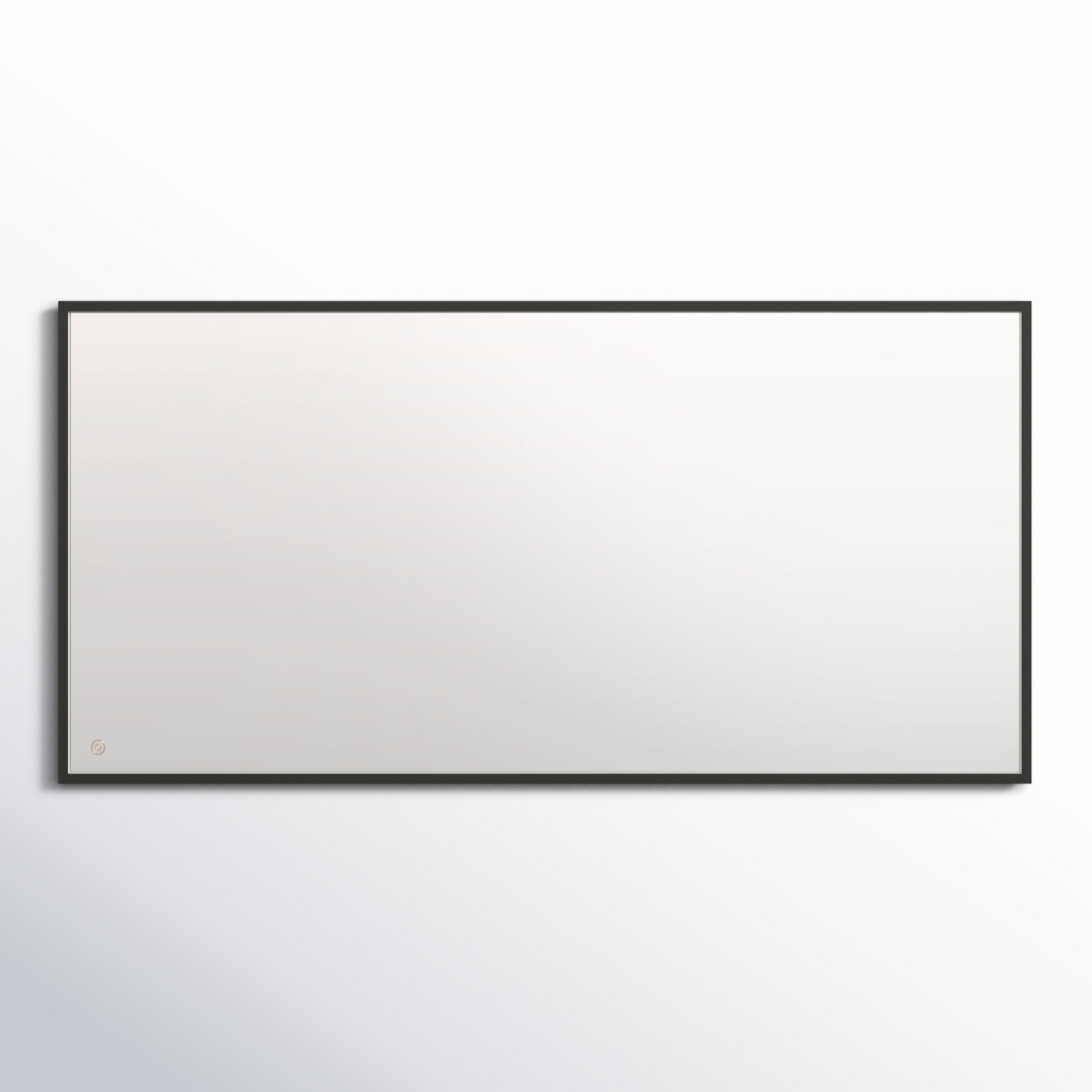 Piche 72" Mirror, Black, 36" x 72"