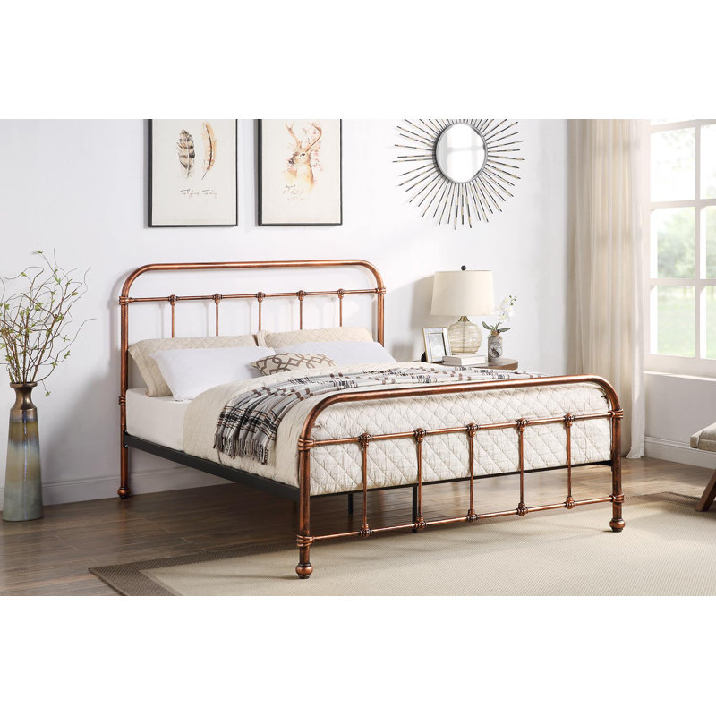 Furr Bed with Mattress, Double (4'6)