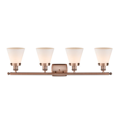 Ballston Urban Cone - 4 Light 36" Bath Vanity Light