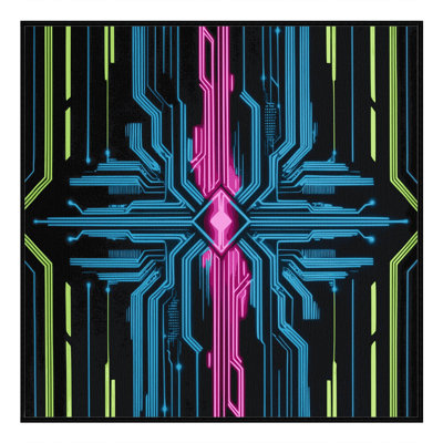 Cosmic Pulse Rug