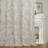 Linen Blend Farmhouse Floral Curtains Semi Sheer French Country Curtain Panels-203347655-203347654