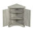Oak Triangle Bathroom Storage Cabinet With Adjustable Shelves, Freestanding Floor Cabinet For Home Kitchen-485524586