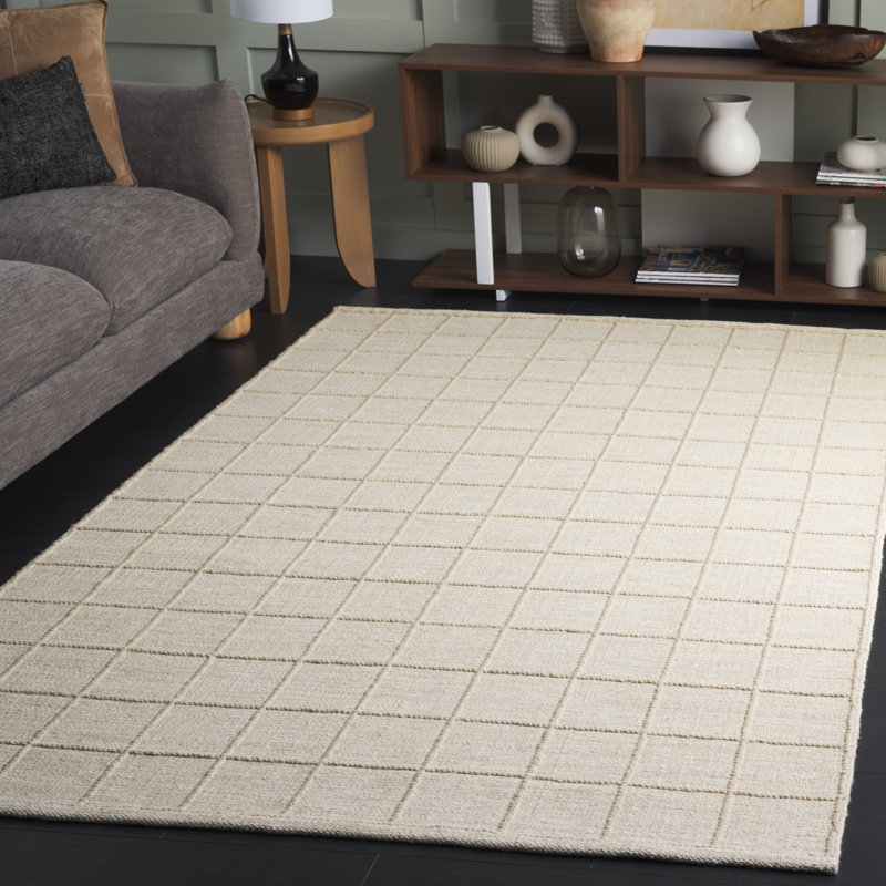 Tapis d'intérieur tissé à la main, Rectangle de 5 pi x 8 pi