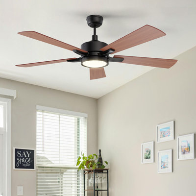 Ventilateur de plafond intelligent avec lumière Garaitz