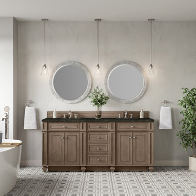 Meuble-lavabo double l 72 po Bristol