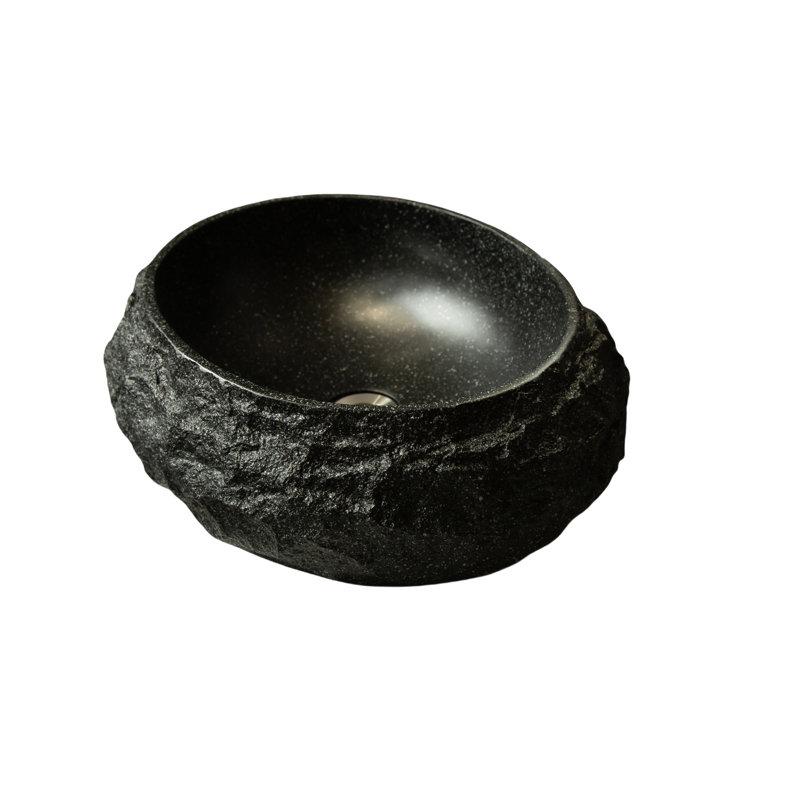 Luna 18'' Bathroom Sink, Dark Gray