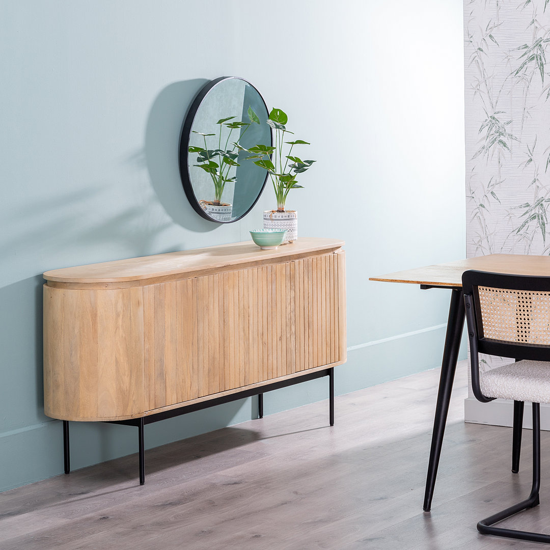 Sideboard Wynward aus Massivholz 170 cm