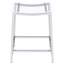 Tabouret de comptoir Staten Chrome (ensemble de 2)-441662530