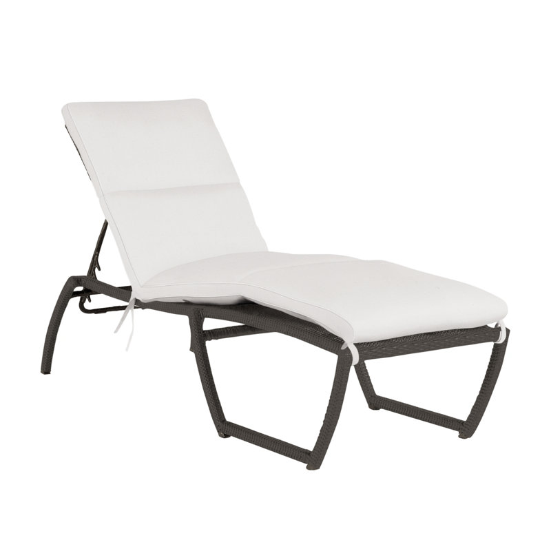 Chaise tissée Skye - Gris ardoise, Pas de soudure, Blanc naturel, Gris ardoise