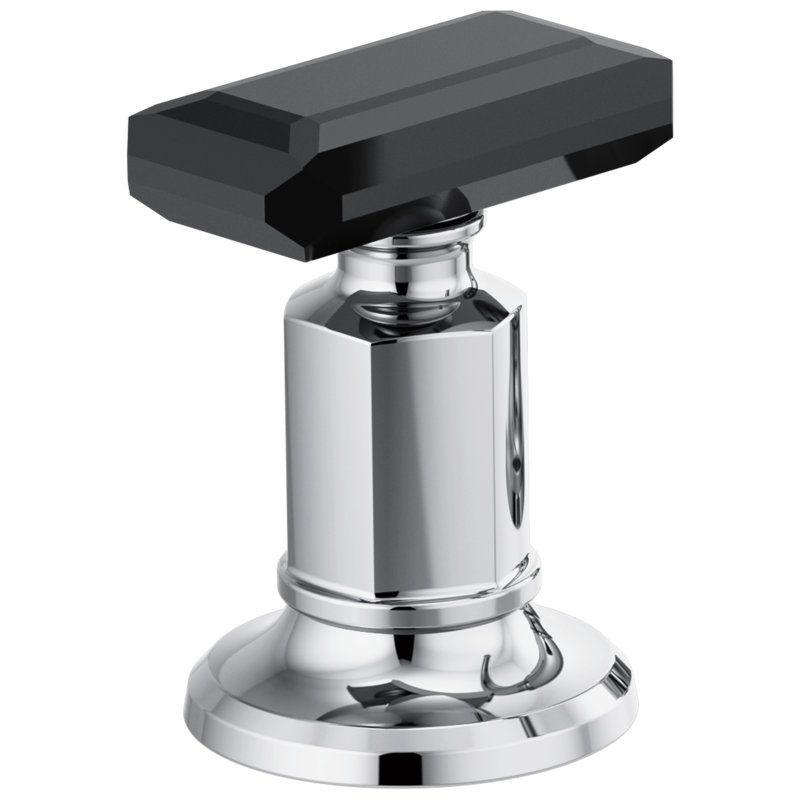 Invari™ Widespread Lavatory Faucet with Column Spout, Polished Chrome, Knob Handle