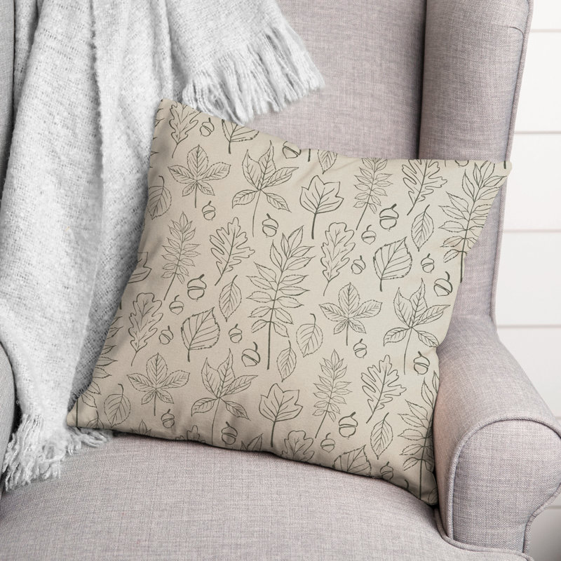 Coussin carré, Blanc