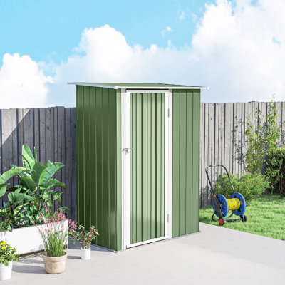 4.7ft. W x 2.8ft. D Flat Garden Shed
