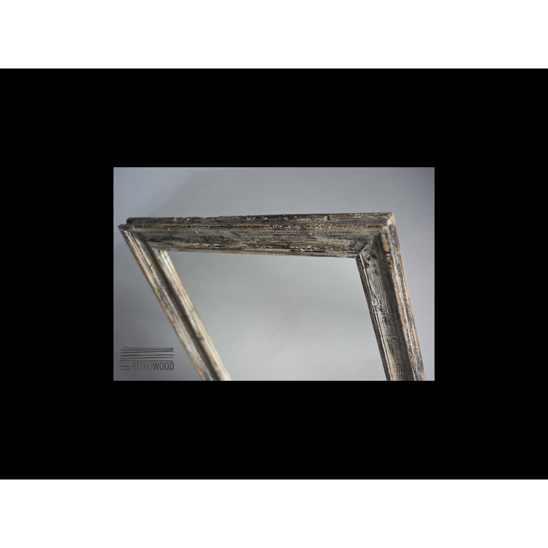 Mirror With A Wooden Frame 180X60, 180cm H x 60cm W