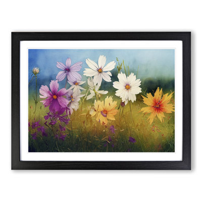 XH1022-7302X Radiant Wildflowers - Single Picture Frame Print