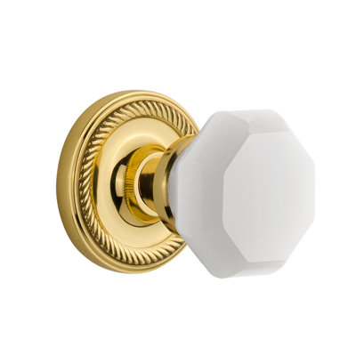 Rope Rosette with Waldorf White Milk Knob