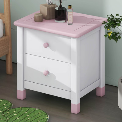Table de chevet 2 tiroirs