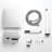 Aquaterior Shower Faucet Set Wall Mount Concealed Mixer Valve Rain-111461207
