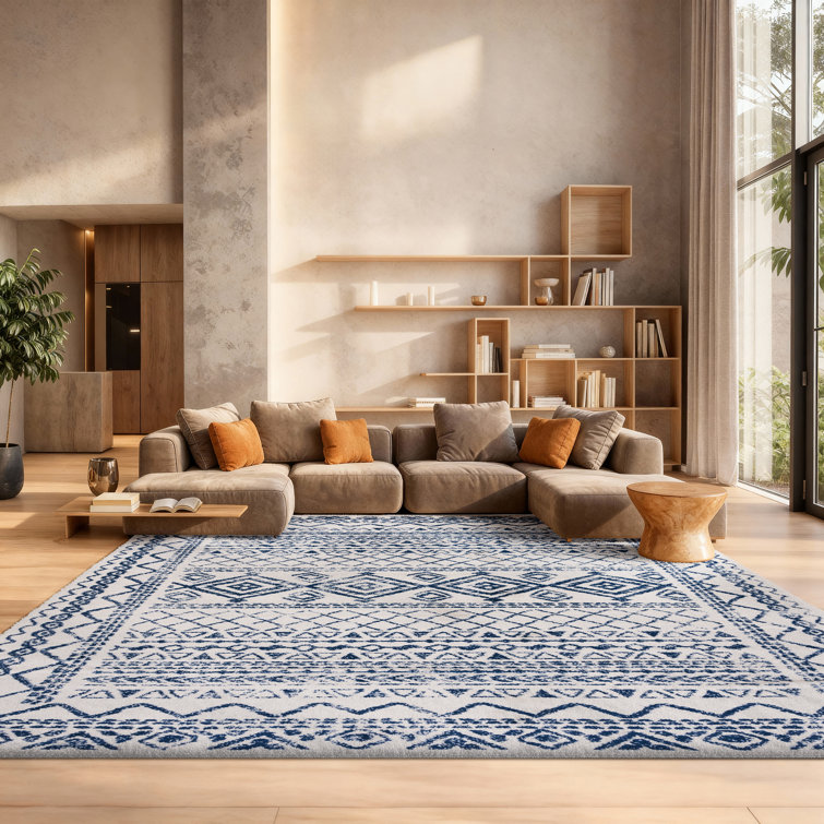 Tapis bleu marine Stryker