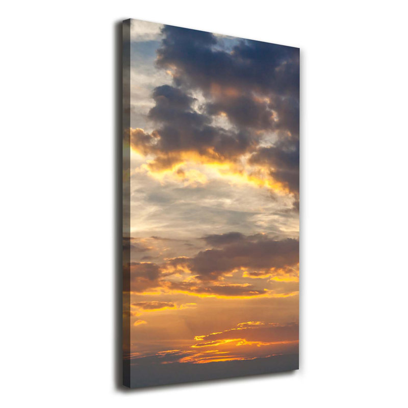 Sunset Sky - Wrapped Canvas Print