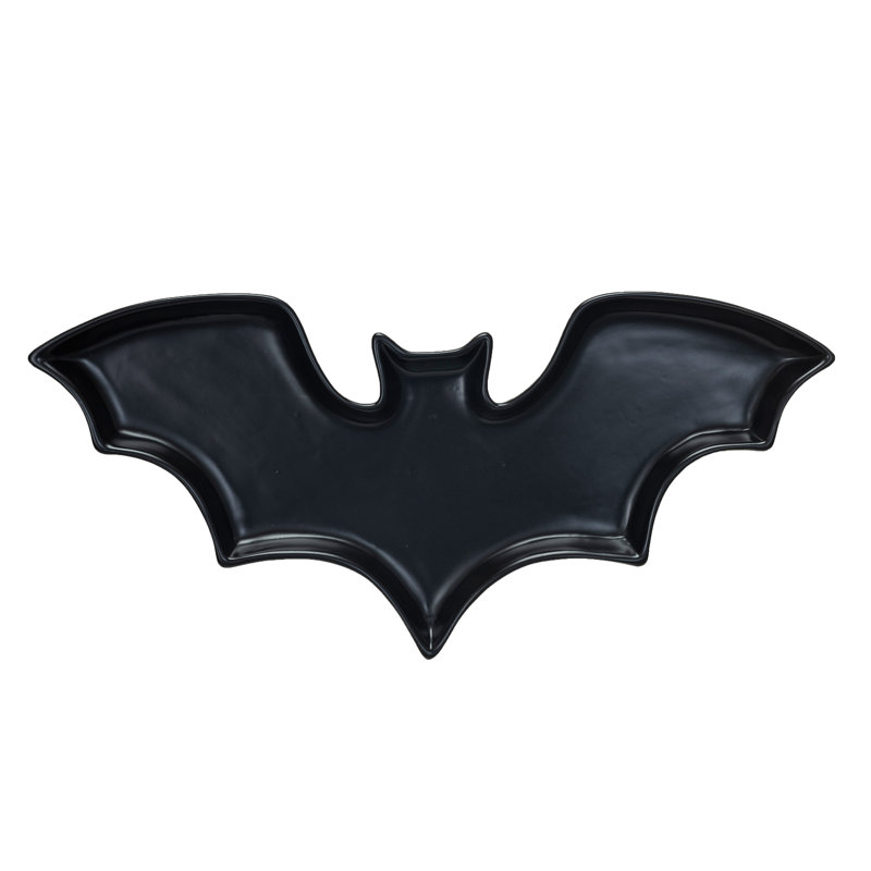 Plat à chauves-souris en grès