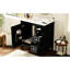 Meuble-lavabo 30 po en céramique - meuble-lavabo à vin 3 pièces noir moderne avec teinture-1657774315