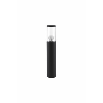 Dark Grey Metal Bollard Light