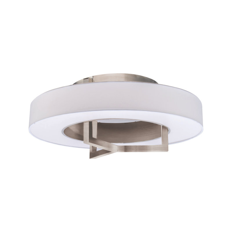 Plafonnier encastré 1 lumières Madison, Laiton vieilli