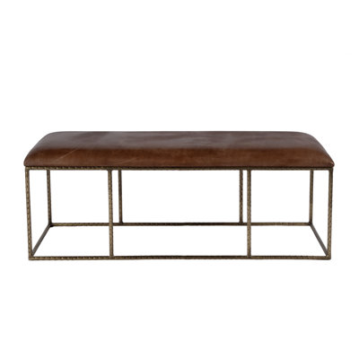 Lloyd Leather Bench