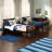 Blaisdell Solid Wood Standard Ladder Bunk Bed with Roll Out Trundle-1709596748-1709629289