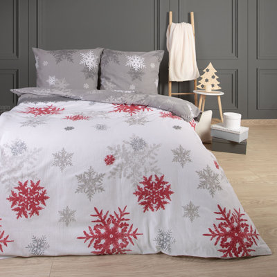 The Seasonal Aisle Adelone Cotton Duvet Cover Set with Pillow Shams