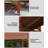 Raised Garden Bed 48x24x32-Inch Mobile Elevated Wood Planter w/Lockable Wheels, Storage Shelf and Protective Liner for Indoor/Outdoor Gardening(Acorn Brown)-489382923