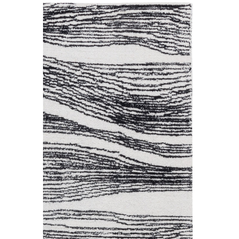 Tapis en laine et en coton touffeté à la main Madiya, Rectangle 4 pi x 6 pi